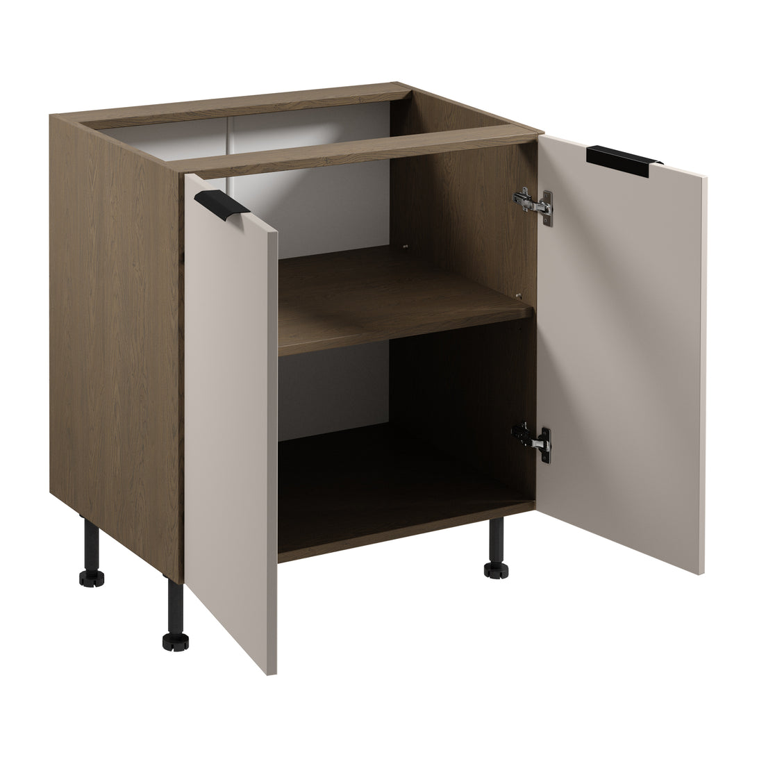 Unterschrank D80 - Sorento Beige - Praktische Aufbewahrung für Ihre Küche. - ROYAL24_MARKT