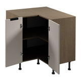Eckunterschrank D90N - Sorento Beige - Eleganz trifft auf Praktikabilität in jeder Eck. - ROYAL24_MARKT