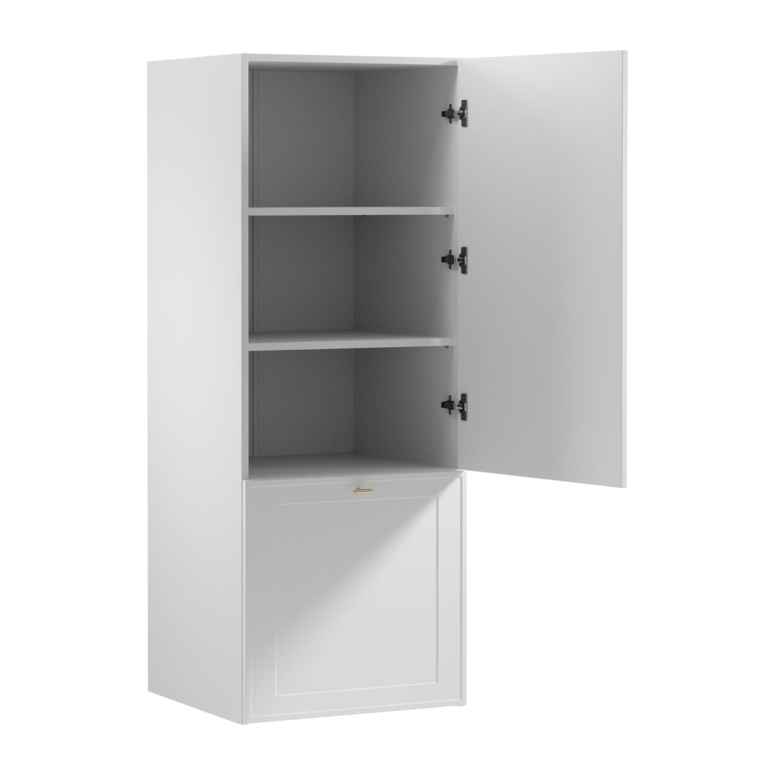 Hängeschrank N60N - Sorento Weiß - Ihr neuer Lieblingsplatz für Dekoration. - ROYAL24_MARKT