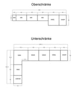 Velmora Winkelküche KÜ04 – Moderne L-Küche ohne Arbeitsplatte – MDF Fronten – Weiß Hochglanz