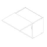 Hängeschrank W50OKGR – Emverra – Kompakte Wandgestaltung