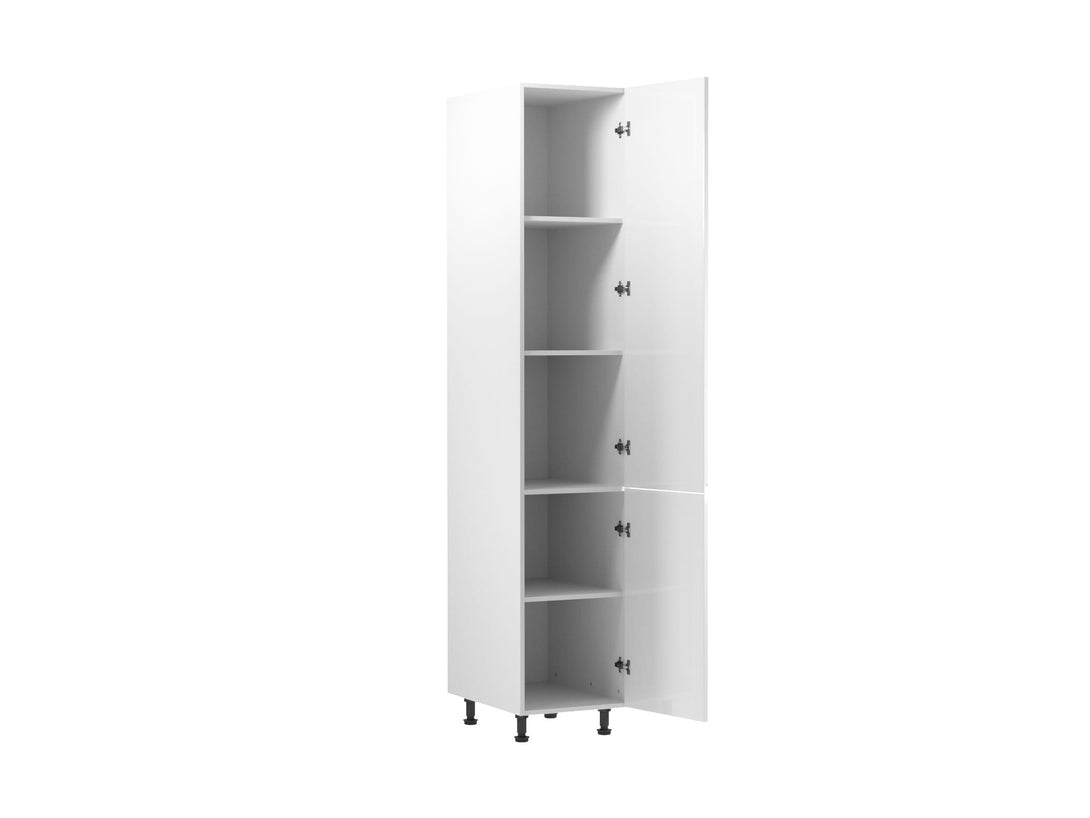 Küchenzeile - Aspen - Weiß (Hochglanz) - K30-G280 cm - ROYAL24_MARKT