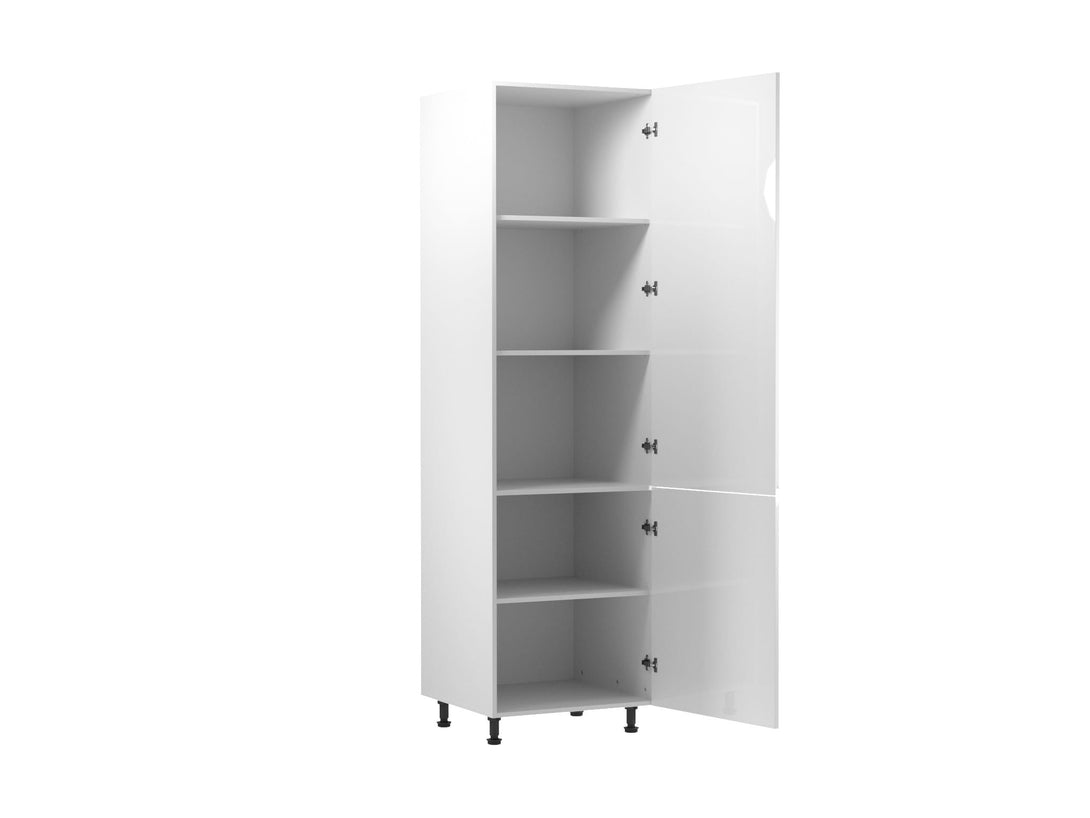 Küchenzeile - Aspen - Weiß (Hochglanz) - K47-G360 cm. - ROYAL24_MARKT