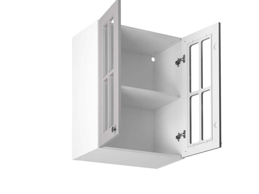 Glashängeschrank - Linea-Grau G60S - ROYAL24_MARKT
