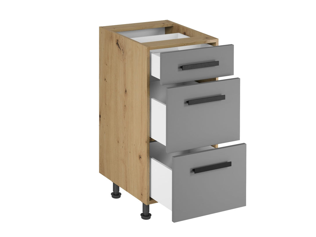 Küchenzeile K97-G260 - Langen Beige - Smart geplant für maximalen Nutzen - ROYAL24_MARKT