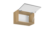 Nexa Küchenzeile KÜ-LN-006 – Beige – 300 cm – Moderne Familienküche mit Hochschrank und großzügigem Stauraum