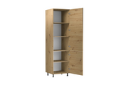 Nexa Küchenzeile KÜ-LN-001 – Modernes Design in Woodline mit maximalem Stauraum
