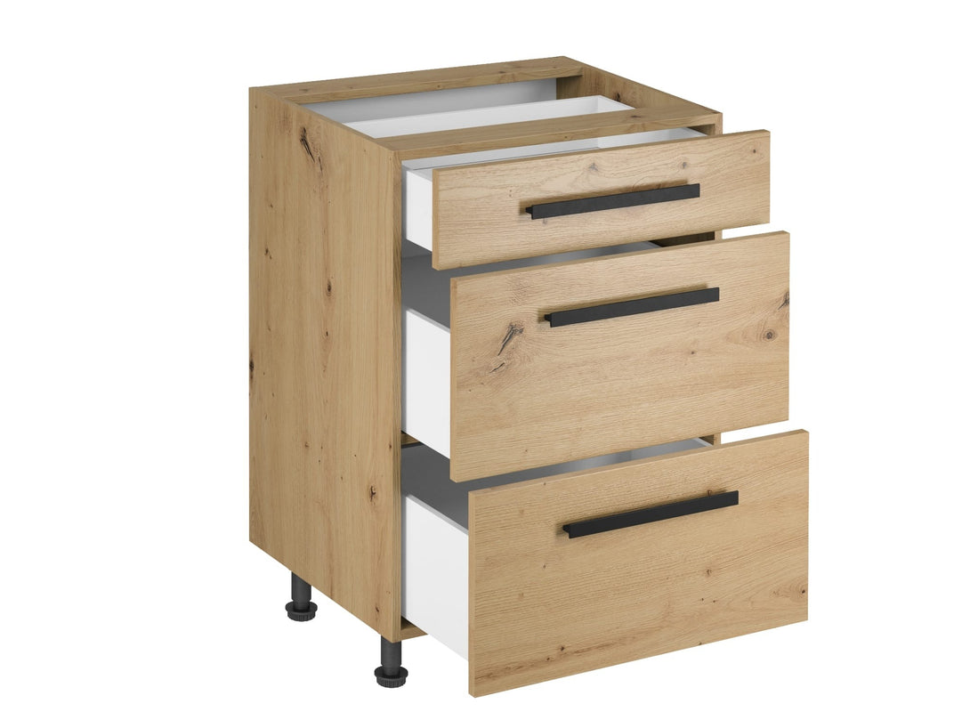 Winkelküche - L-Form Langen - Grau-Artisan Eiche - K24-G210×330 cm. - ROYAL24_MARKT