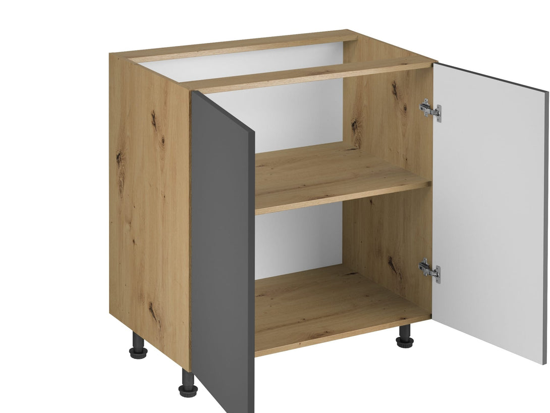 Küchenzeile K97-G260 - Langen Grau - Smart geplant für maximalen Nutzen - ROYAL24_MARKT