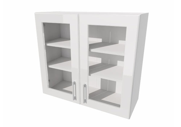 Glashängeschrank WS80 - NATALIA - Offene Optik für moderne Küchen - ROYAL24_MARKT