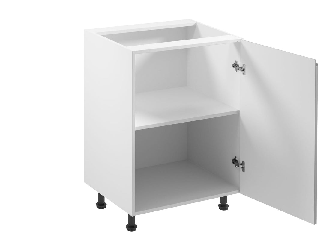 Küchenzeile - Aspen - Grau (Hochglanz) - K35-G200 cm - ROYAL24_MARKT