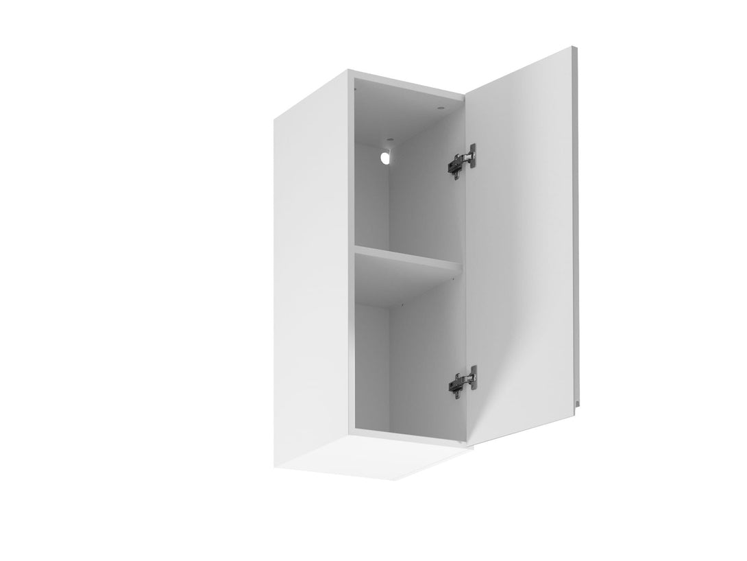 Hängeschrank 30 cm - Aspen G30-P/L Grau/Hochglanz