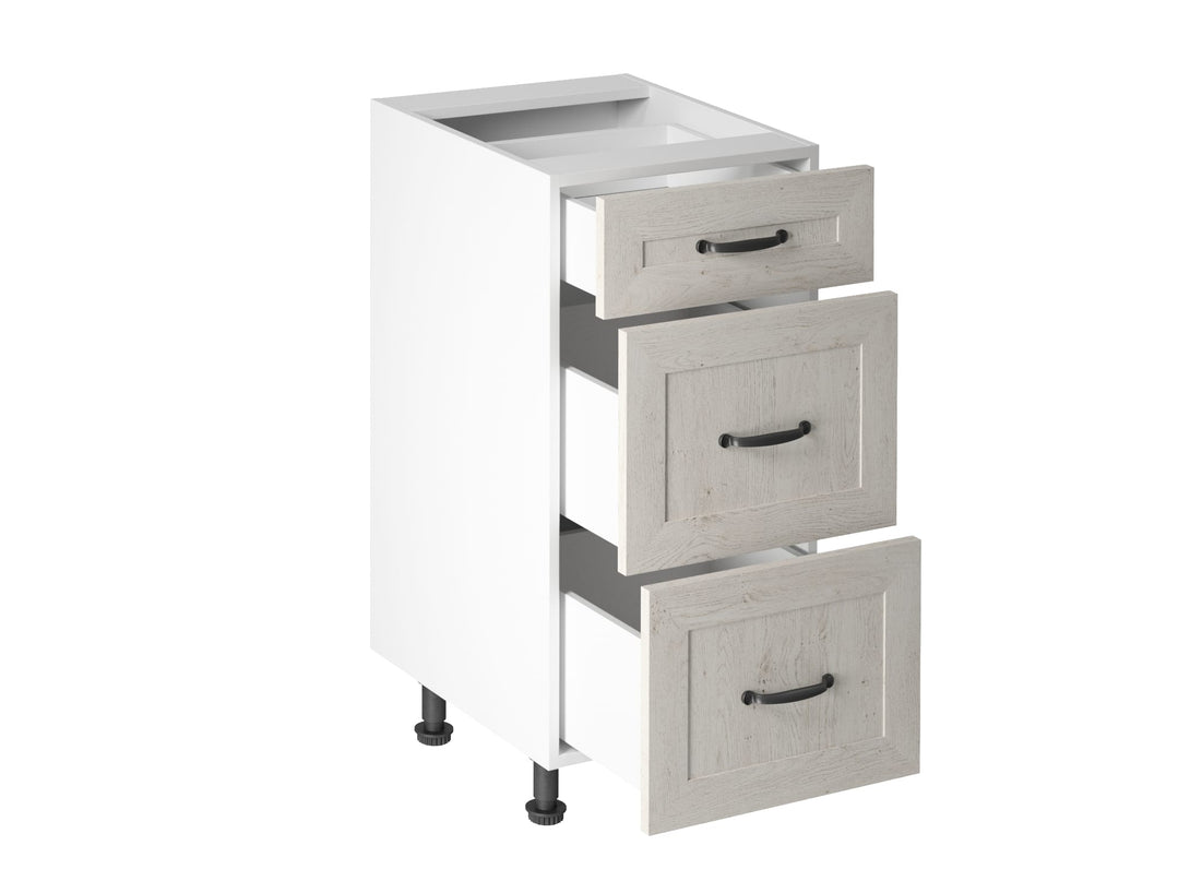 Unterschrank  D40S3 - Royal - Atemberaubendes Design für organisierte Aufbewahrung. - ROYAL24_MARKT