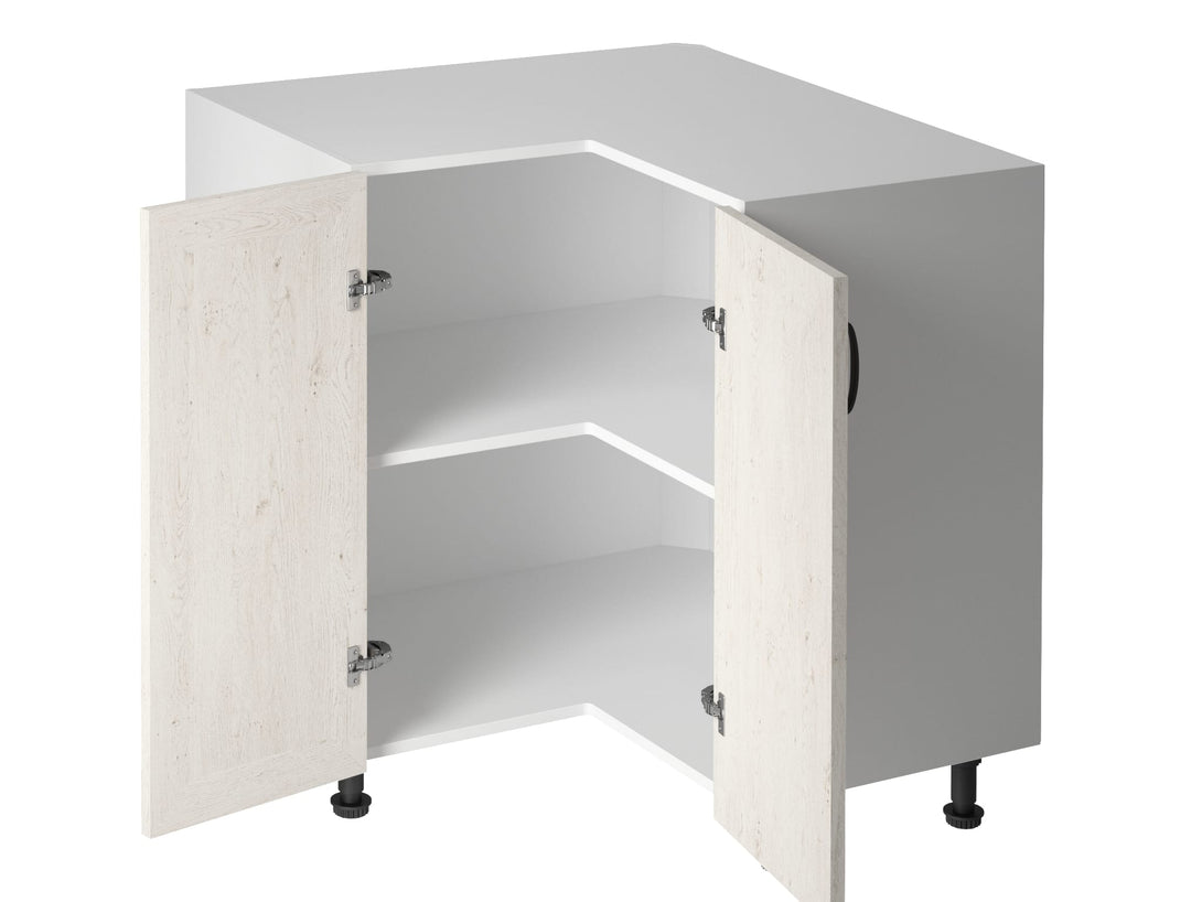 Eckunterschrank D90N - Royal - Geräumiger unterer Küchenschrank für mehr Stauraum. - ROYAL24_MARKT