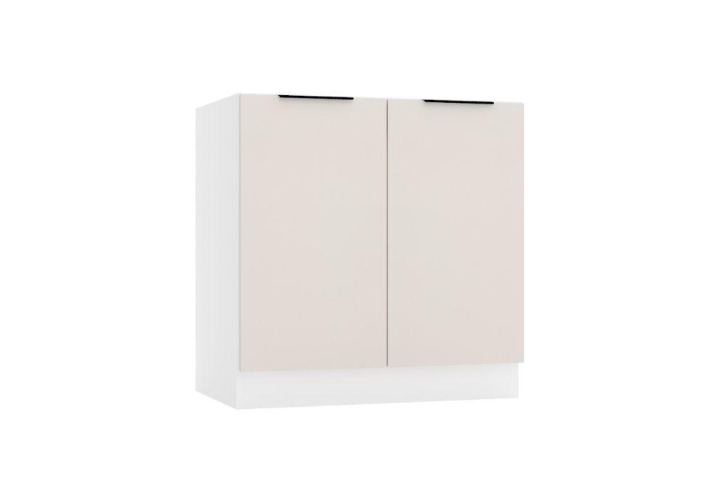 Spülenunterschrank D80ZL - SONJA - Widerstandsfähig gegen Feuchtigkeit - ROYAL24_MARKT