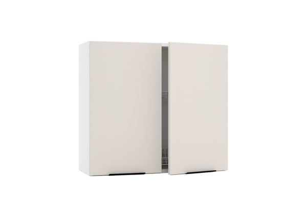 Hängeschrank mit Geschirrtrockner W80SU - SONJA - Leichte Montage, starke Funktionalität - ROYAL24_MARKT