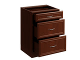 Küchenzeile Mit Insel - Sycylia - Milano Walnuss - K49-G340 cm - ROYAL24_MARKT