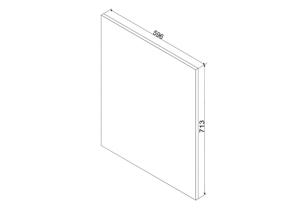 Geschirrspülefronten FZ 60 PU - VITA - Einheitliches Design für Ihre Küche - ROYAL24_MARKT