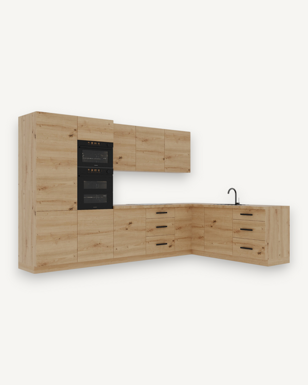 Winkelküche K100-G330 - Langen Artisan - mit System – durchdacht geplant
