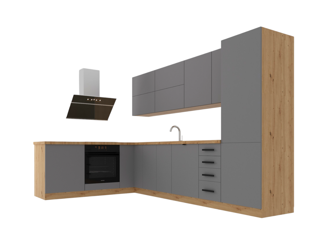 Winkelküche - Langen Beige - K53-G330 - ROYAL24_MARKT