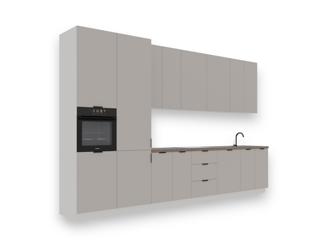 Küchenzeile K58-G400 L - Innovative Details für mehr Küchenkomfort - ROYAL24_MARKT