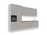 Küchenzeile K58-G400 L - Innovative Details für mehr Küchenkomfort - ROYAL24_MARKT