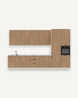 Sockelleiste - 200 cm - Sorento Weiß
