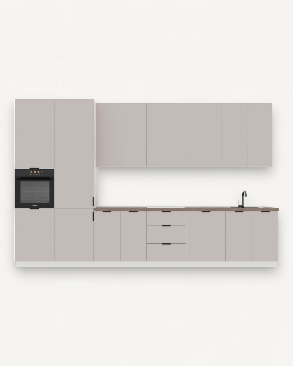 Küchenzeile K58-G400 L – Innovative Details für mehr Küchenkomfort