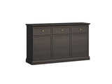 Livento Stilvolle Kommode mit 3 Türen und 3 Schubladen – Hochwertiges Sideboard im klassischen Design