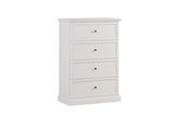 Livento Hochkommode Elegant Stilvoll Modern mit 4 Schubladen