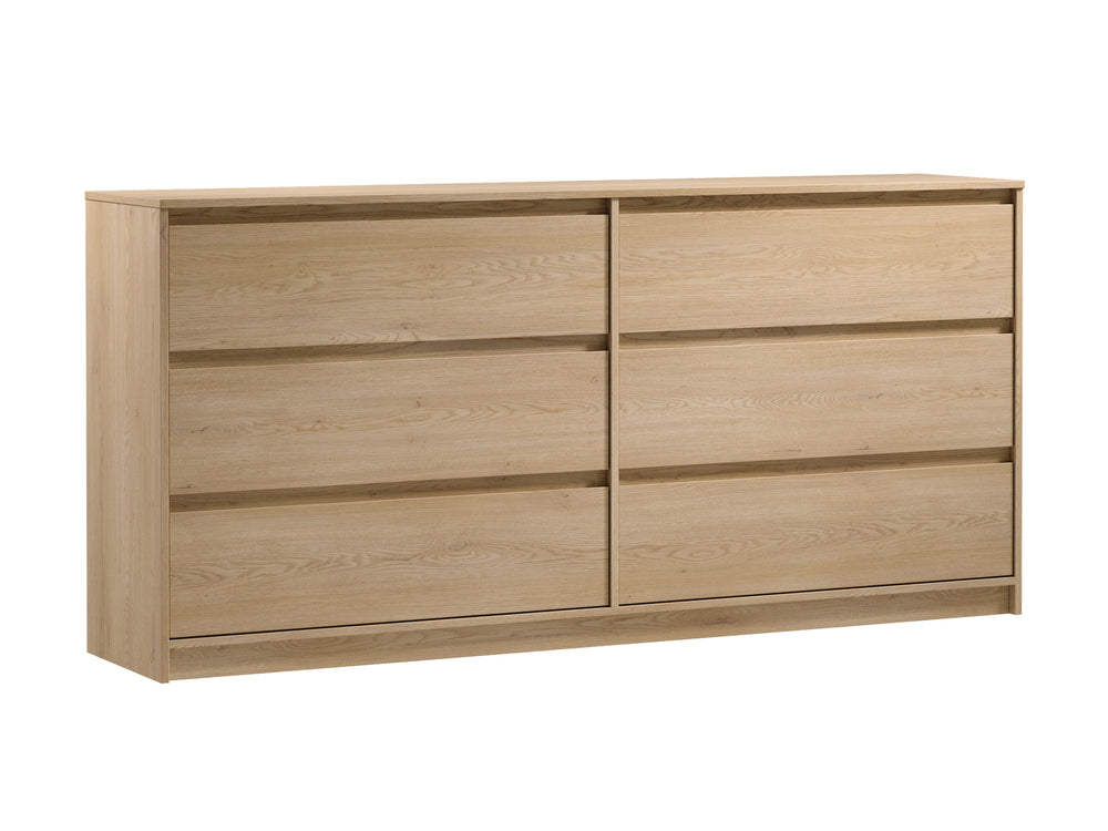 Mariva Kommode Elegant Modern Stilvoll Geräumig 6 Schubladen Cremona Eiche
