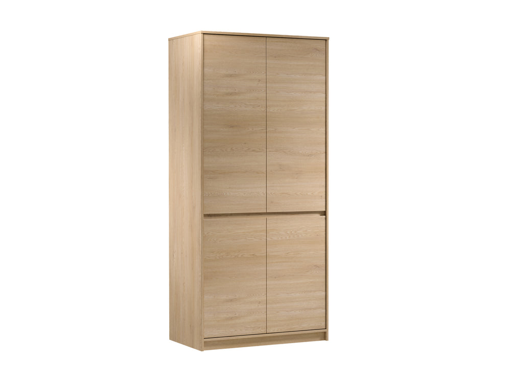 Mariva Kleiderschrank Modern Elegant Geräumig im Stilvollen Cremona Eiche