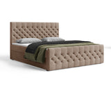 Boxbett – Bett 12 – Manila – Modernes Polsterbett mit Bettkasten