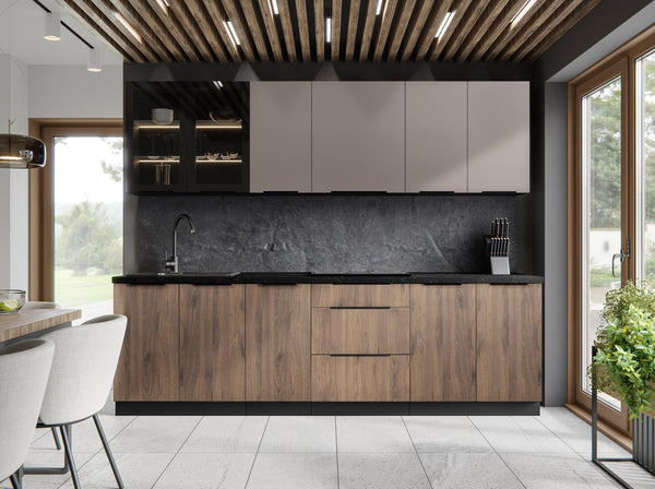 Küche 260 cm - Aktuelle Küchentrends: Stilvolle Und Funktionale Designs ‘’Küche-SIENA 260 CM '' - ROYAL24_MARKT