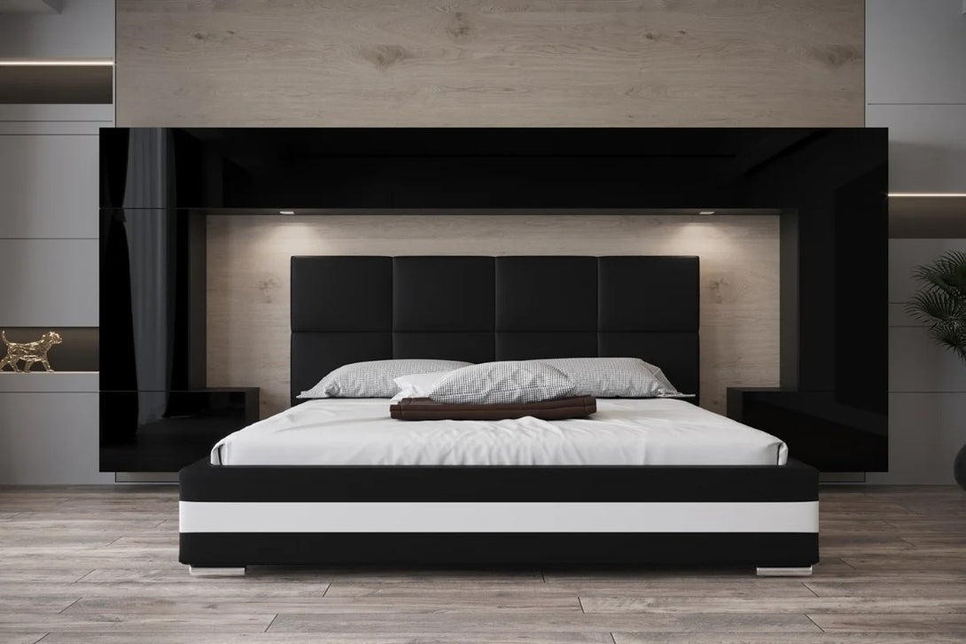 Schlafzimmer-Set - Bett mit Panama Schränken Panama 6.