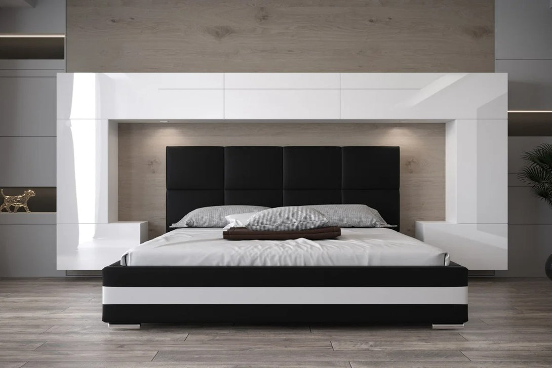 Schlafzimmer-Set - Bett mit Panama Schränken Panama 6.