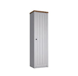 Portivo Kleiderschrank Einzeltür – Stilvoller, eleganter und platzsparender Schrank im skandinavischen Design