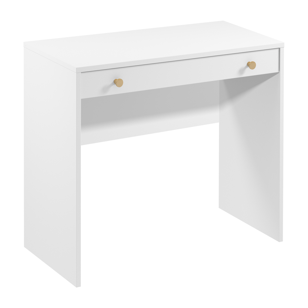 Rosello Stilvoller Schminktisch mit Schublade – Elegantes Design in Weiß
