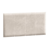 Rosello Schrankbett 90×200 cm – Vertikales Klappbett mit Polsterkopfteil & integrierter LED-Beleuchtung – Modernes Platzwunder in Weiß/Beige