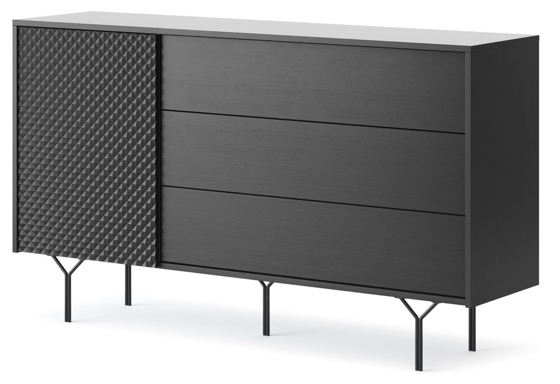 Kommode - Werten Sie Ihre Aufbewahrung mit zeitloser Eleganz auf (Kommode, 1 St., Premium - KAREL) - ROYAL24_MARKT