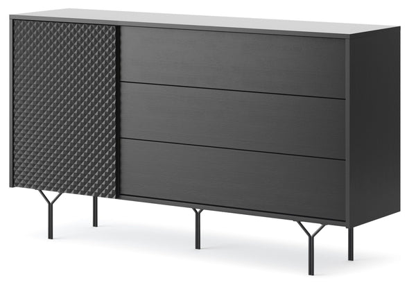 Kommode - Werten Sie Ihre Aufbewahrung mit zeitloser Eleganz auf (Kommode, 1 St., Premium - KAREL) - ROYAL24_MARKT