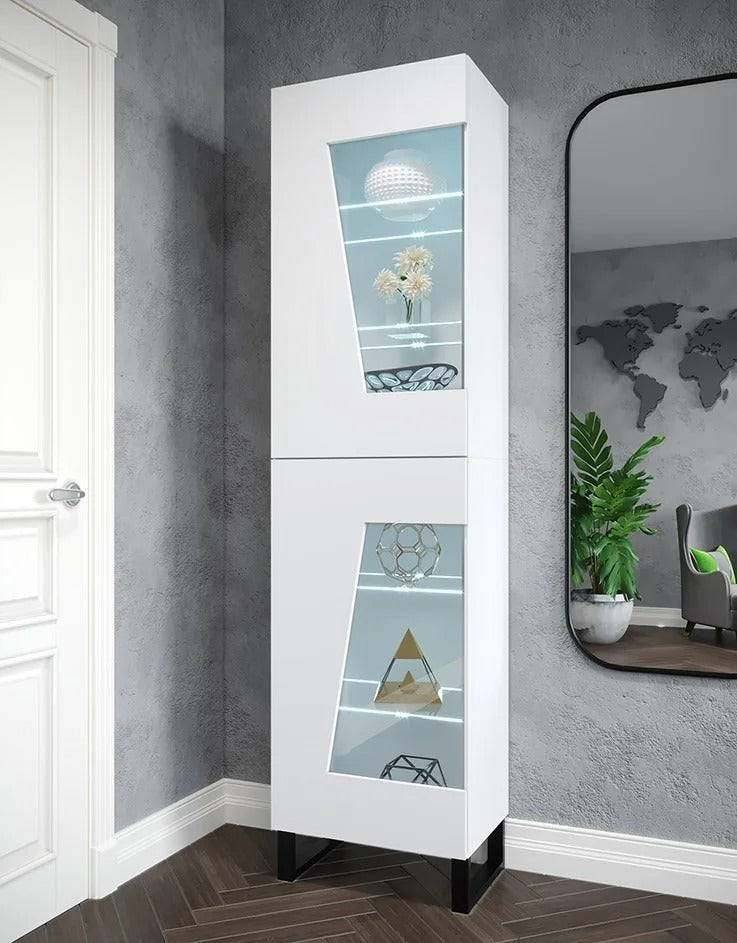 Vitrine - Ein Hauch von Wärme und Eleganz in Ihrem Zuhause (Vitrine, 1-St., Premium - R5)