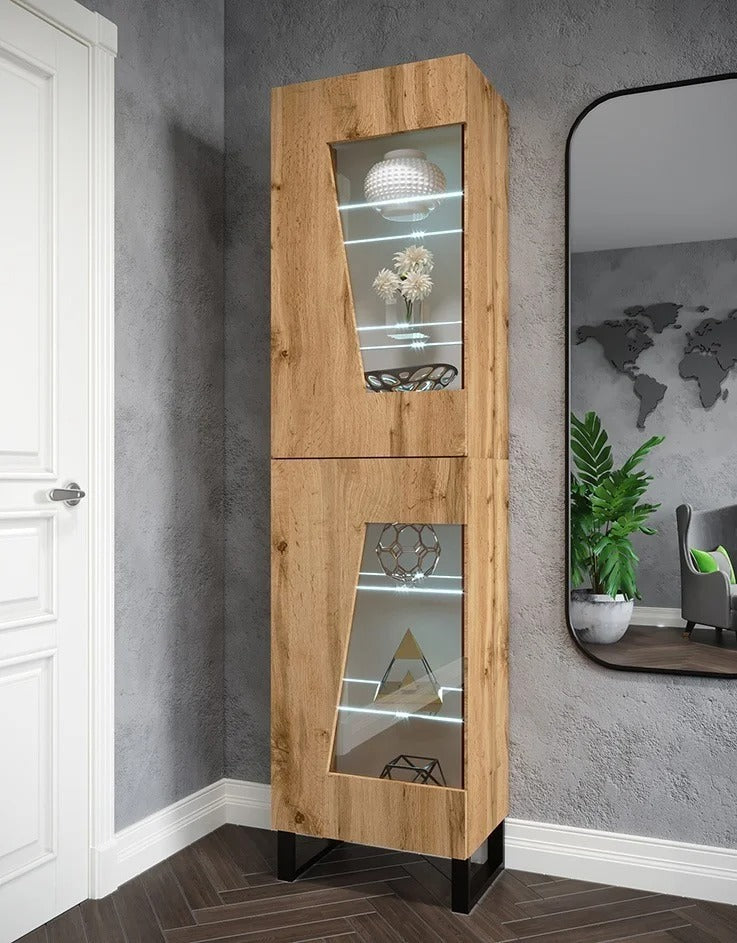 Vitrine - Ein Hauch von Wärme und Eleganz in Ihrem Zuhause (Vitrine, 1-St., Premium - R5)