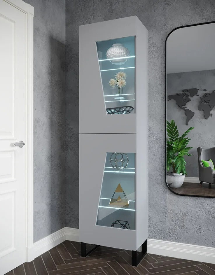 Vitrine - Ein Hauch von Wärme und Eleganz in Ihrem Zuhause (Vitrine, 1-St., Premium - R5)