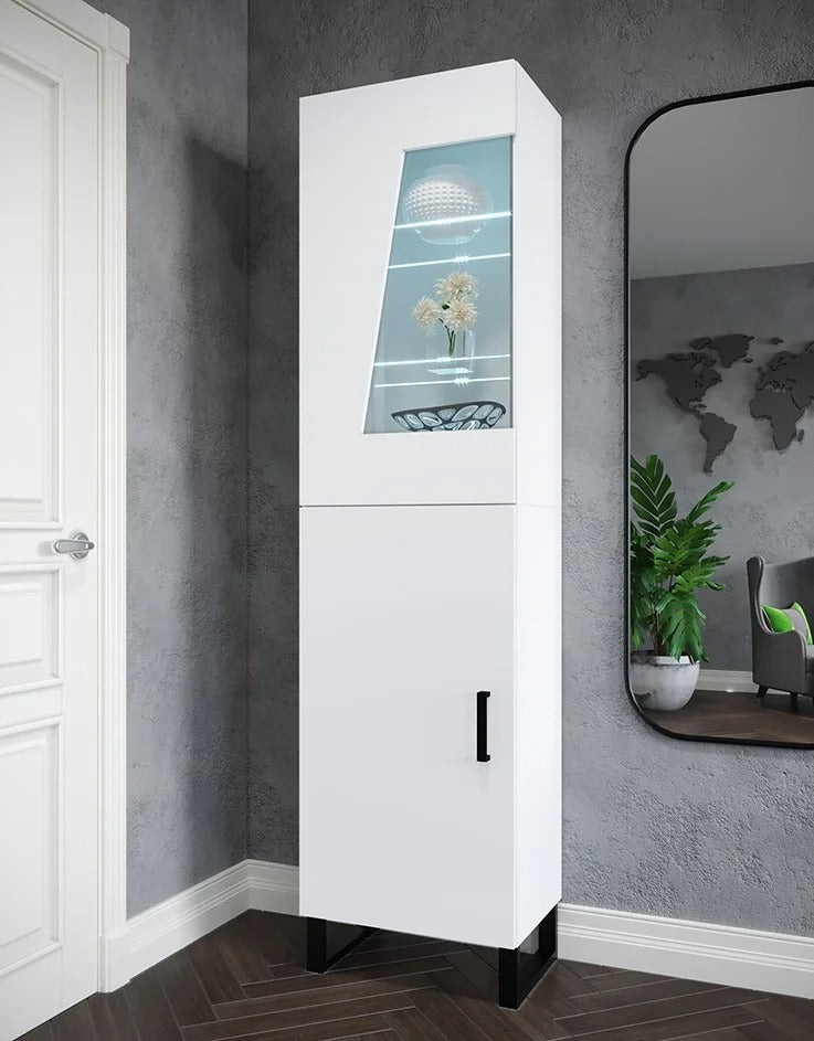 Vitrine - Präsentieren Sie Ihre Wertsachen mit einer modernen Vitrine (Regalvitrine, 1-St., Premium - R3)