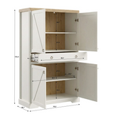 Bellmont Schlafzimmer-Set 5-teilig – Klassische Eleganz in Opalweiß / Cremona Eiche