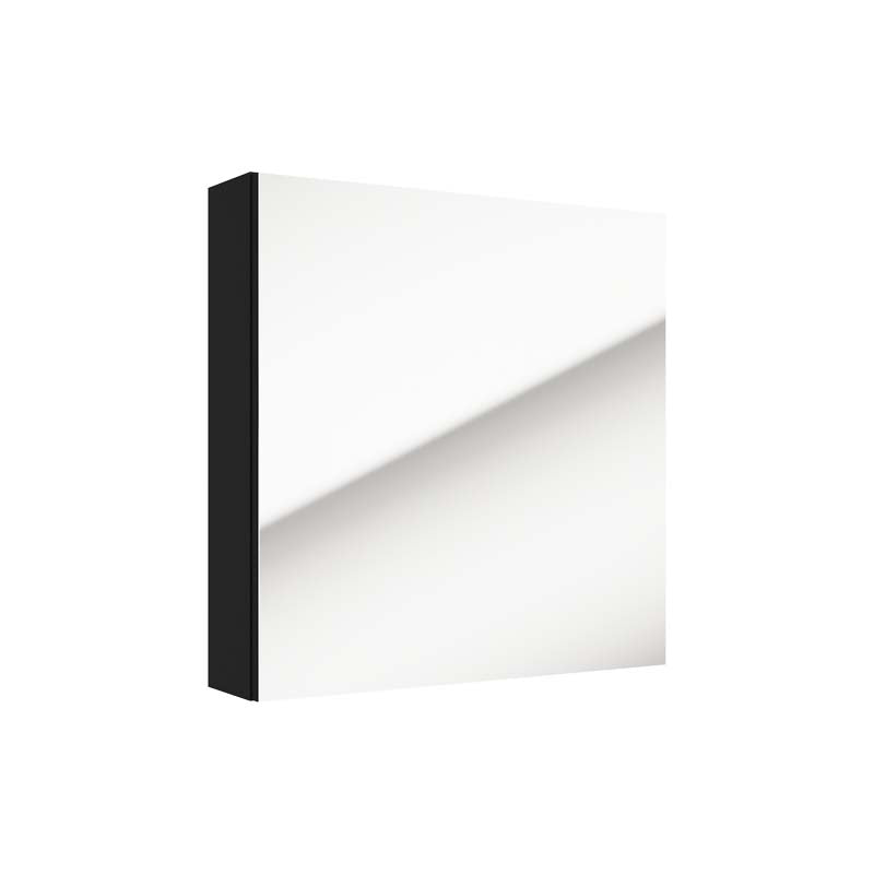 Badespiegelschrank - SALSA E60 Schwarz Matt / Eiche Gold