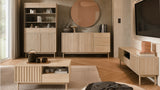 Savira Stilvoller Couchtisch mit Stauraum in Cremona Eiche – Modernes Premium-Design