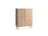 Savira Elegantes Sideboard mit 3 Türen in Cremona Eiche – Stilvolles Premium-Design