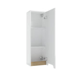 Hochschrank - für Badezimmer  - STILLA C30 - weißer Hochglanzlack - ROYAL24_MARKT